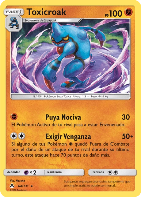 Toxicroak – Reverse Holo