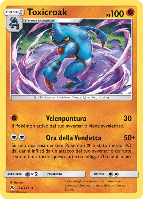 Toxicroak – Reverse Holo