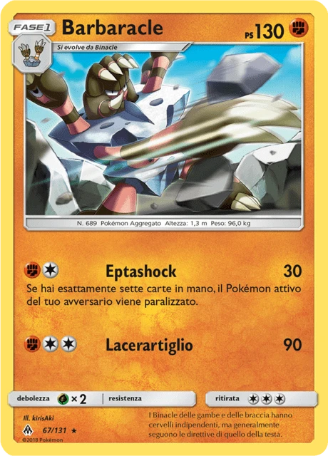 Barbaracle – Reverse Holo