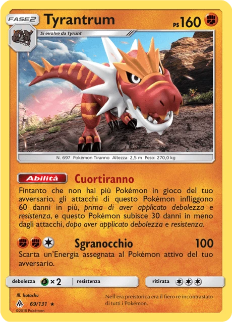 Tyrantrum – Reverse Holo