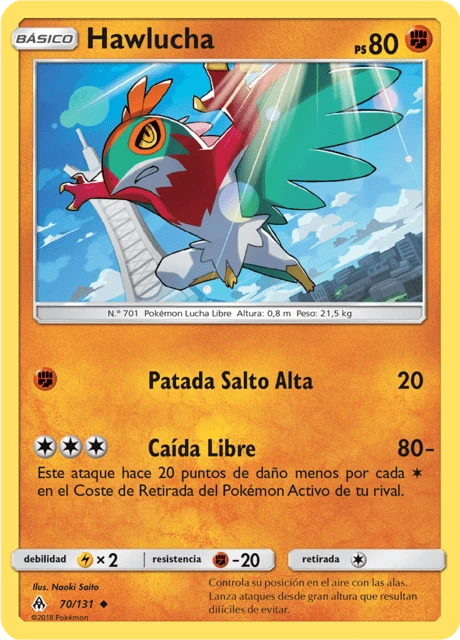 Hawlucha – Reverse Holo