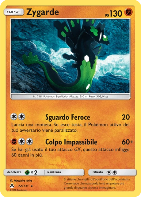 Zygarde – Reverse Holo