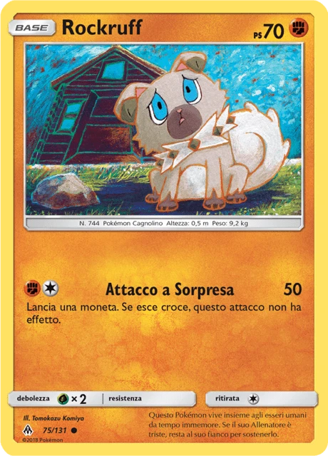 Rockruff – Reverse Holo