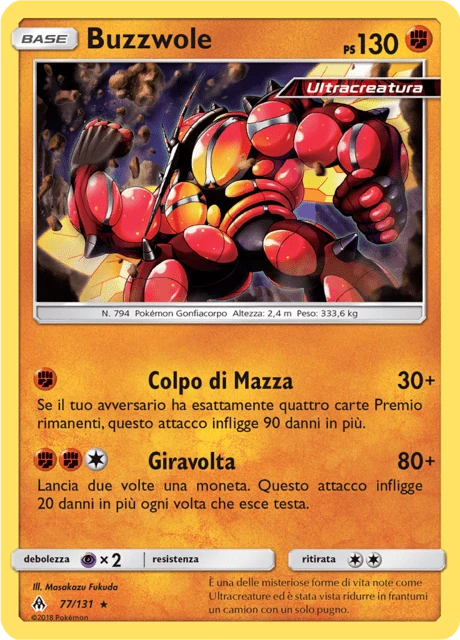 Buzzwole – Reverse Holo