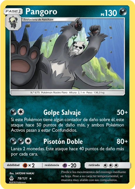 Pangoro – Normal