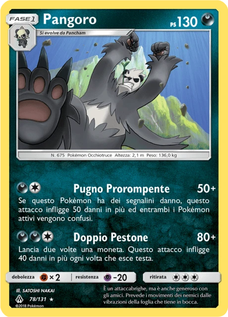 Pangoro – Reverse Holo