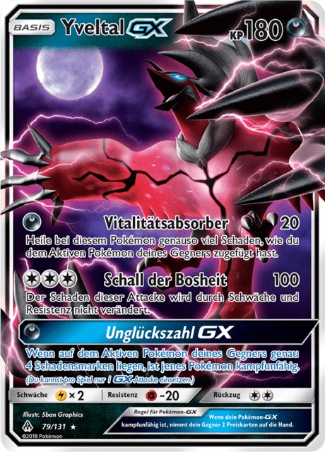 Yveltal-GX – Holo