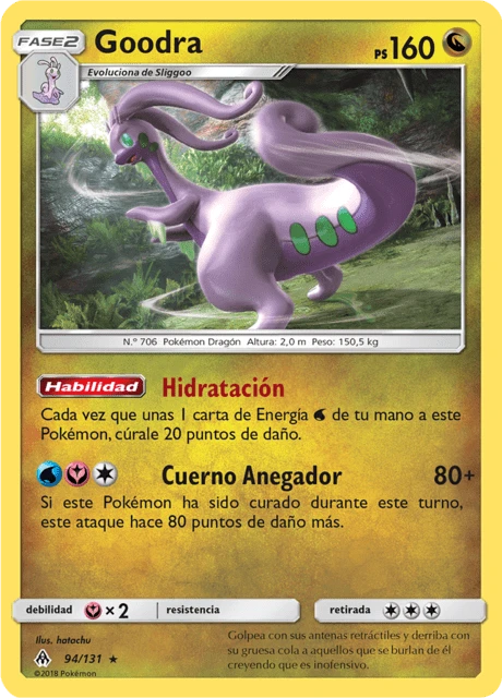 Goodra – Reverse Holo