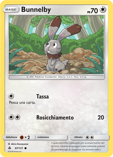 Bunnelby – Reverse Holo