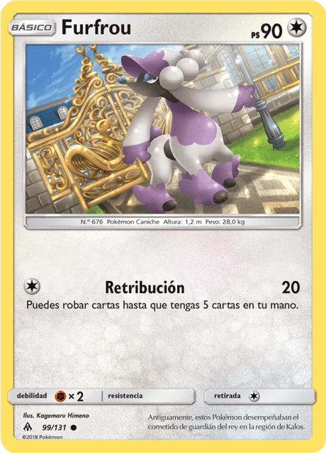 Furfrou – Reverse Holo