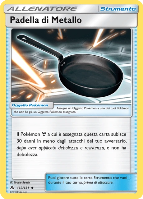 Padella di Metallo – Reverse Holo