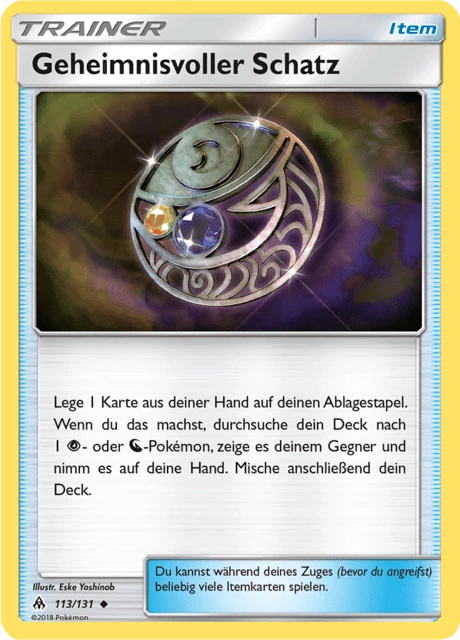 Geheimnisvoller Schatz – Reverse Holo