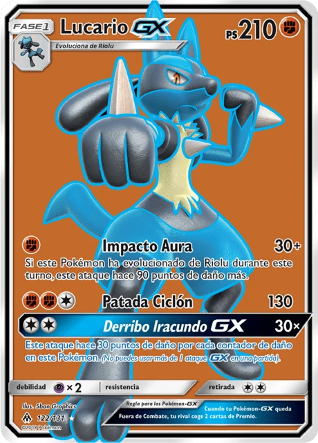 Lucario-GX – Holo
