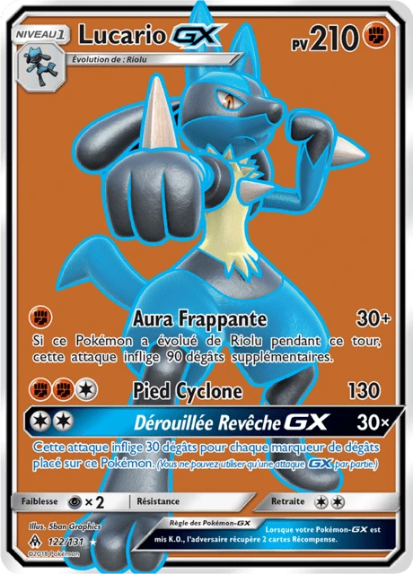 Lucario-GX – Holo