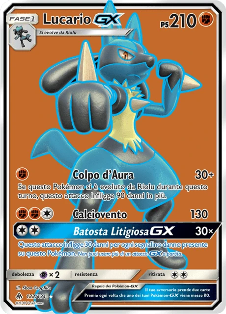 Lucario-GX – Holo