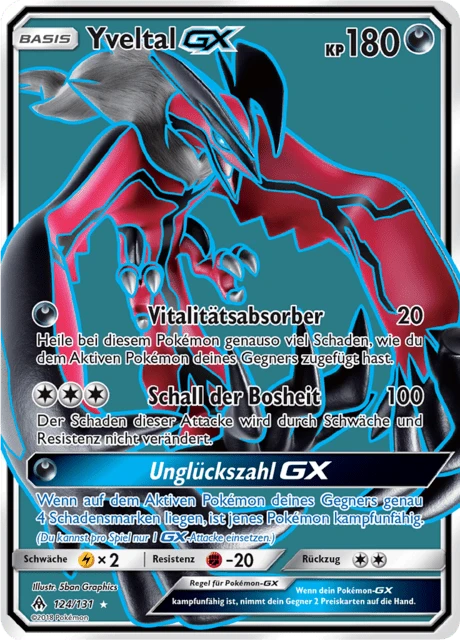 Yveltal-GX – Holo