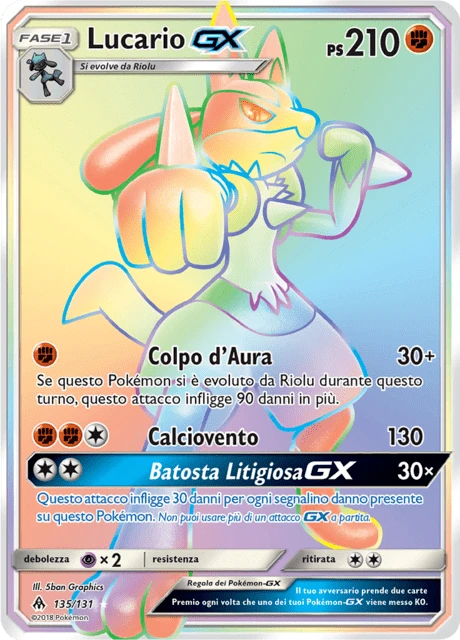 Lucario-GX – Holo