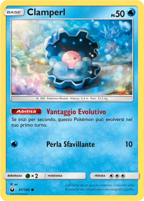 Clamperl – Reverse Holo