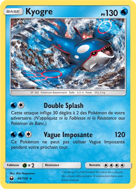 Kyogre – Reverse Holo