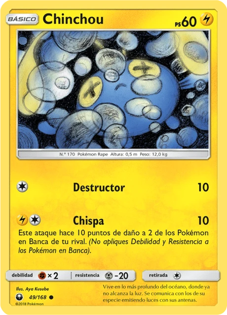 Chinchou – Reverse Holo