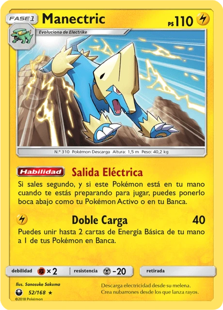 Manectric – Reverse Holo