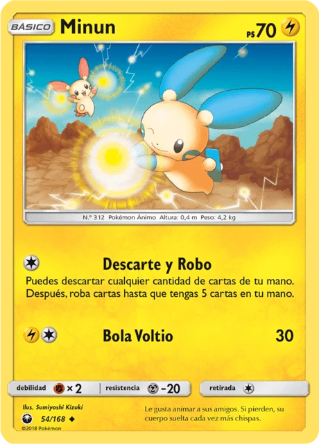 Minun – Reverse Holo