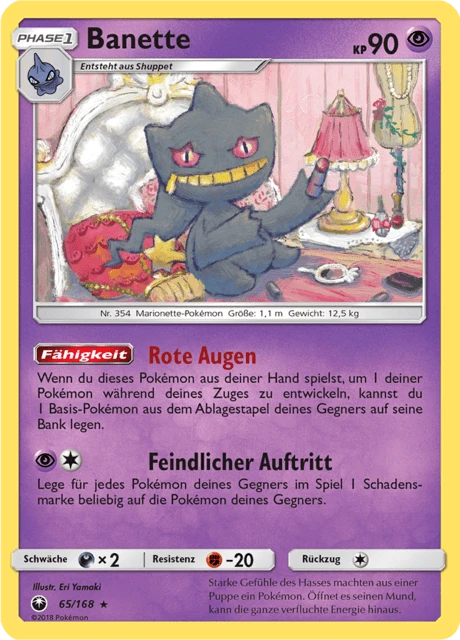 Banette – Reverse Holo