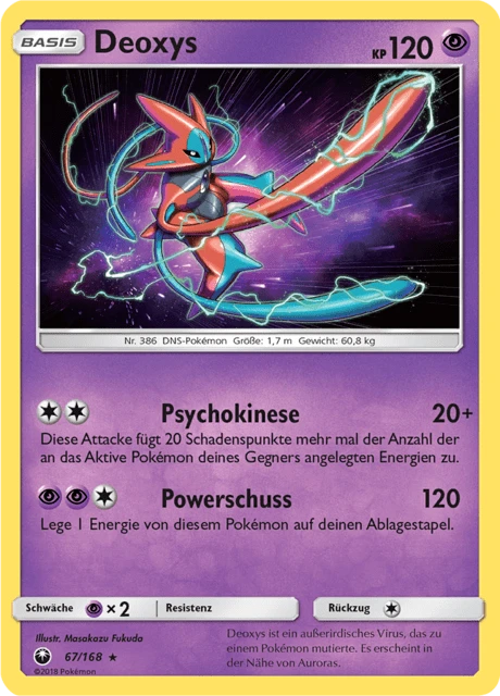 Deoxys – Reverse Holo