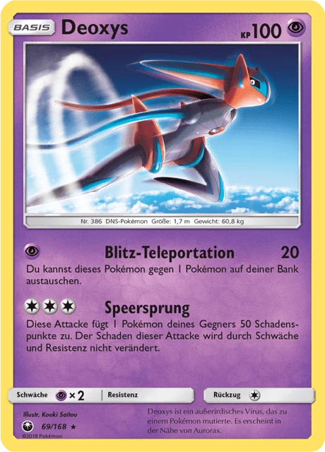 Deoxys – Reverse Holo