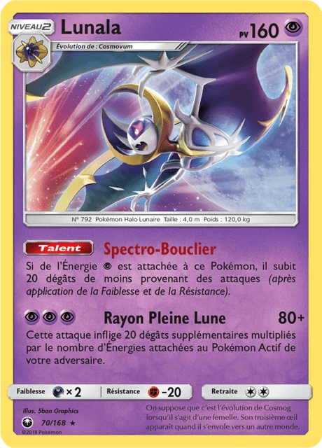 Lunala – Reverse Holo