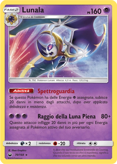 Lunala – Reverse Holo
