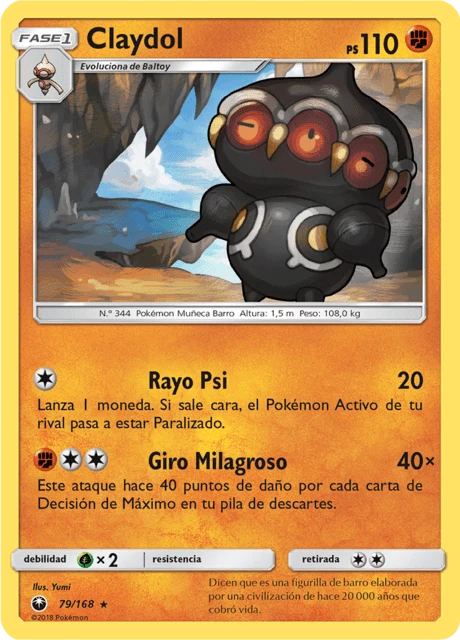 Claydol – Reverse Holo