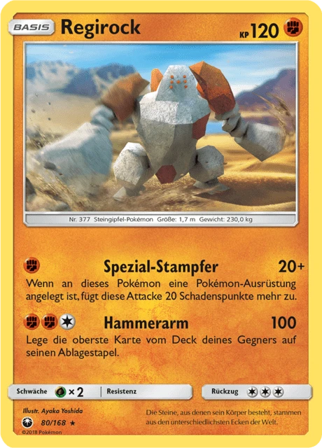 Regirock – Normal
