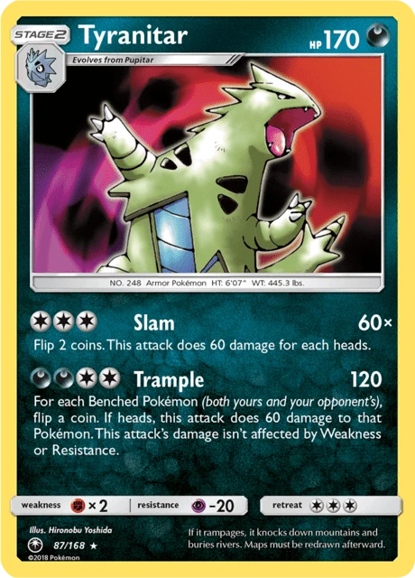 Tyranitar – Reverse Holo