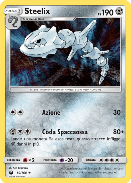 Steelix – Reverse Holo