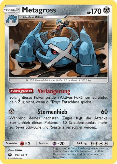 Metagross – Reverse Holo