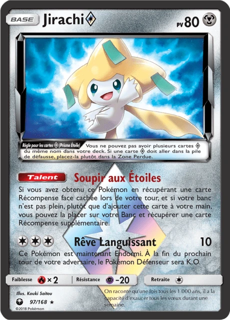 Jirachi Prisme Étoile – Holo