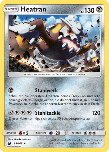 Heatran – Reverse Holo