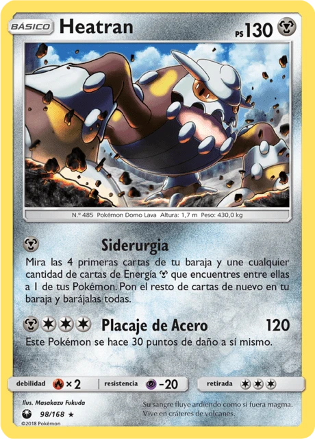 Heatran – Reverse Holo
