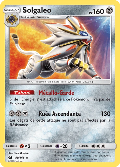 Solgaleo – Reverse Holo
