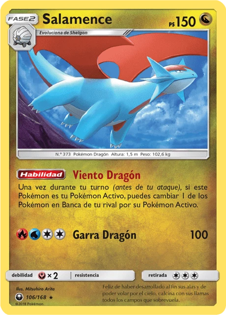 Salamence – Reverse Holo