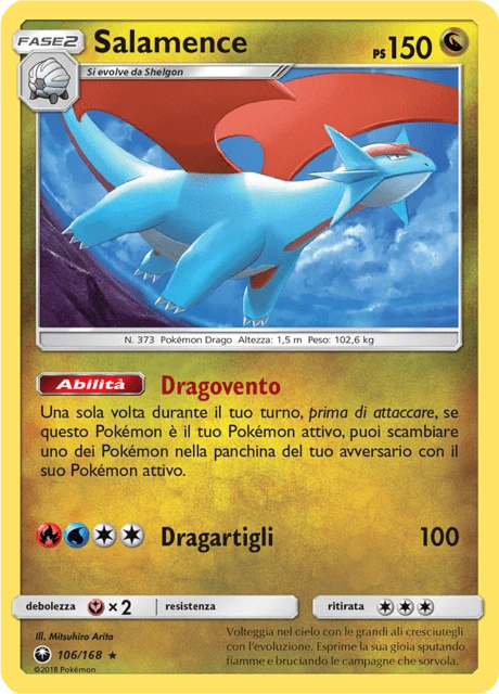 Salamence – Reverse Holo