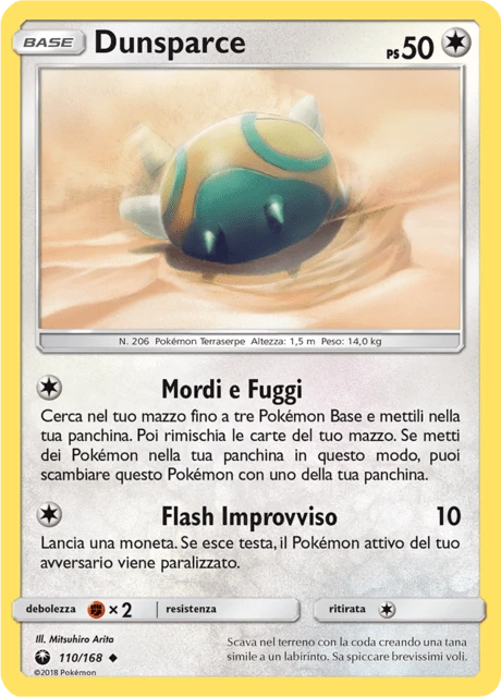 Dunsparce – Reverse Holo