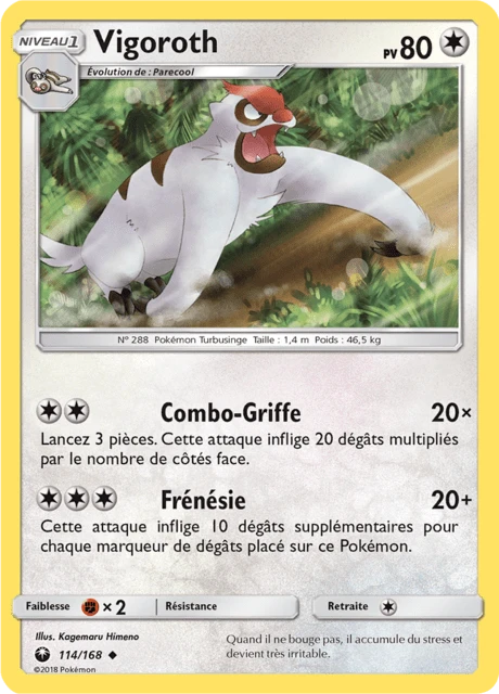 Vigoroth – Reverse Holo
