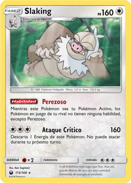 Slaking – Reverse Holo