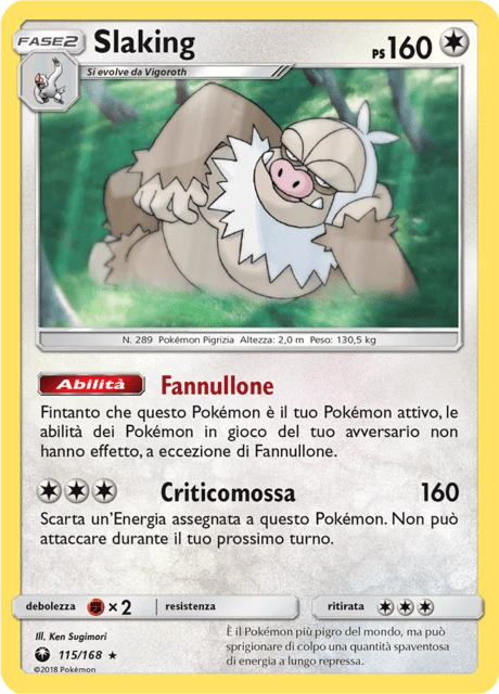 Slaking – Reverse Holo