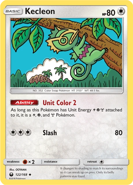 Kecleon – Reverse Holo