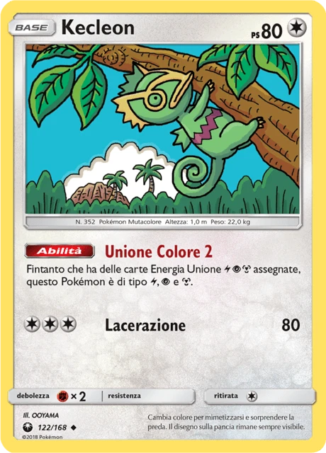 Kecleon – Reverse Holo