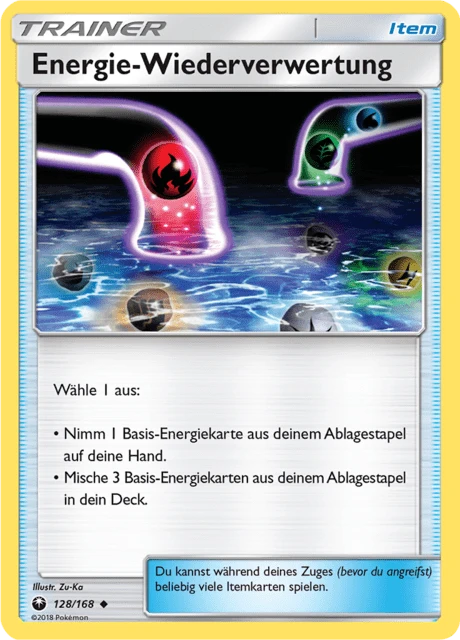 Energie-Wiederverwertung – Reverse Holo