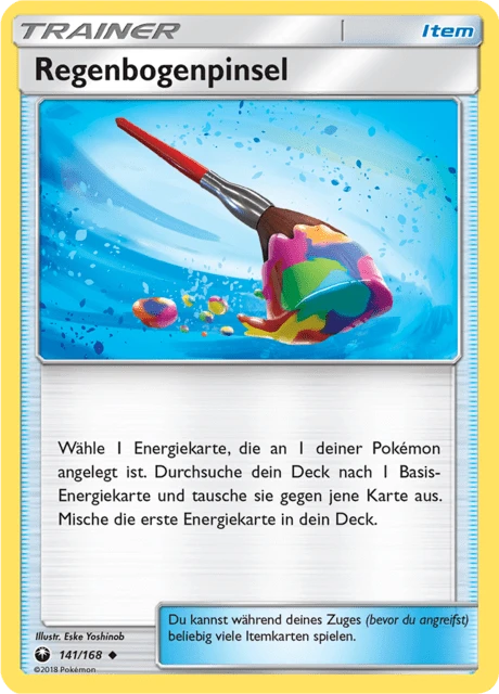 Regenbogenpinsel – Reverse Holo